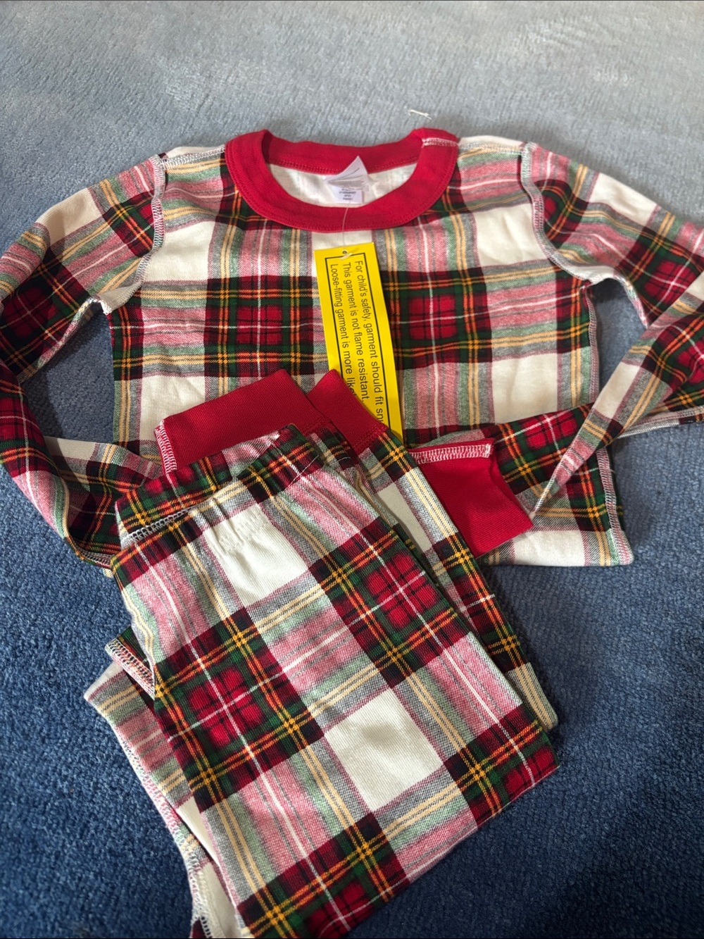 Hanna Andersson Red Plaid Pajama Set - Soft Holiday Sleepwear